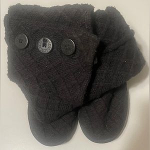 UGG Lattice Cardy Gray Sweater Knit Boots Women’s Size 8